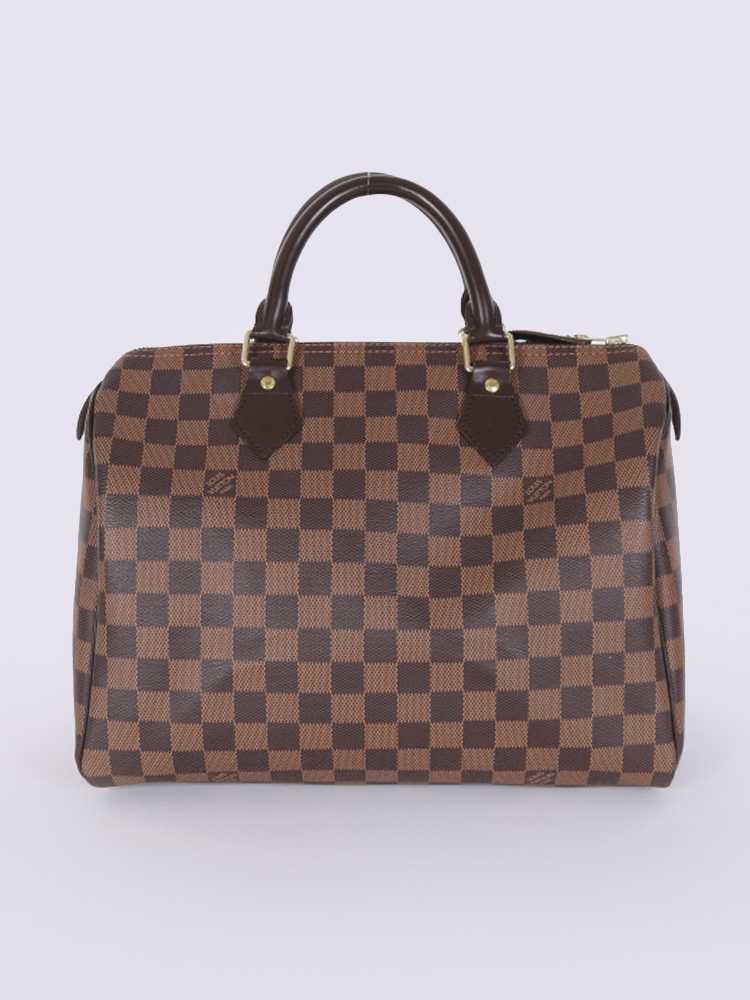 Louis Vuitton Speedy 30 Damier Ebene Canvas www.luxurybags.eu