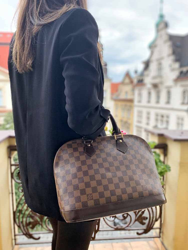 pm damier canvas