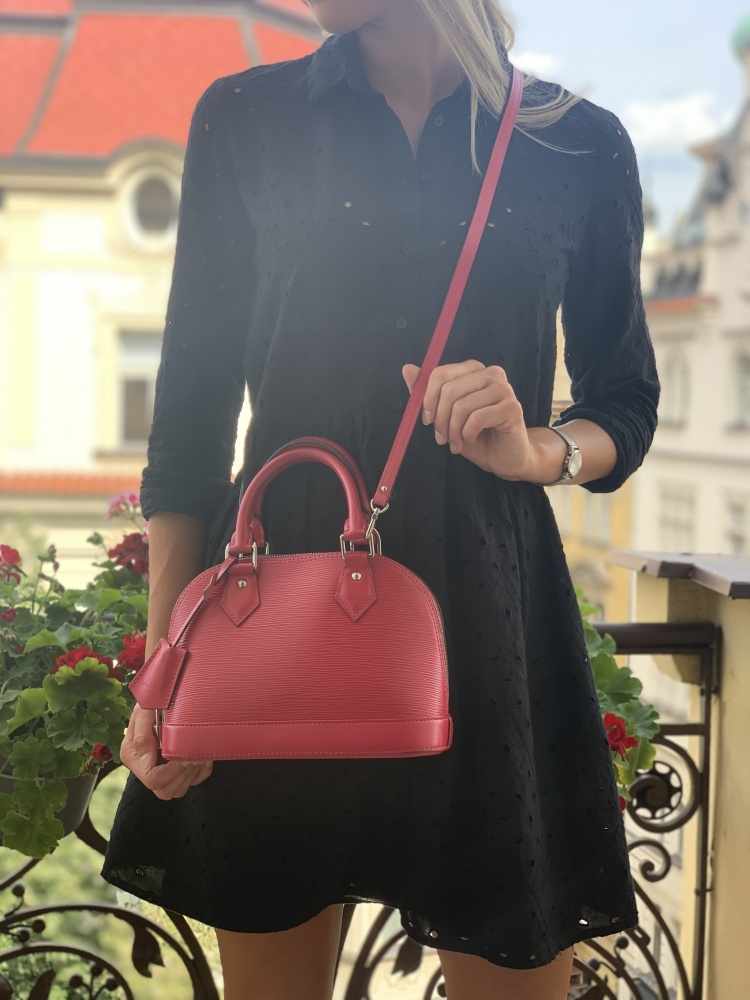 Louis Vuitton - Alma BB Epi Leather Freesia