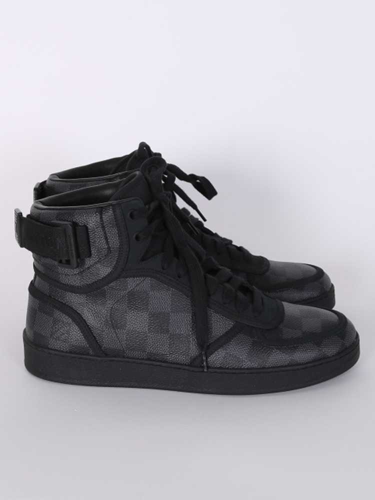 Louis Vuitton Grey/Black Damier Graphite Canvas Rivoli High Top