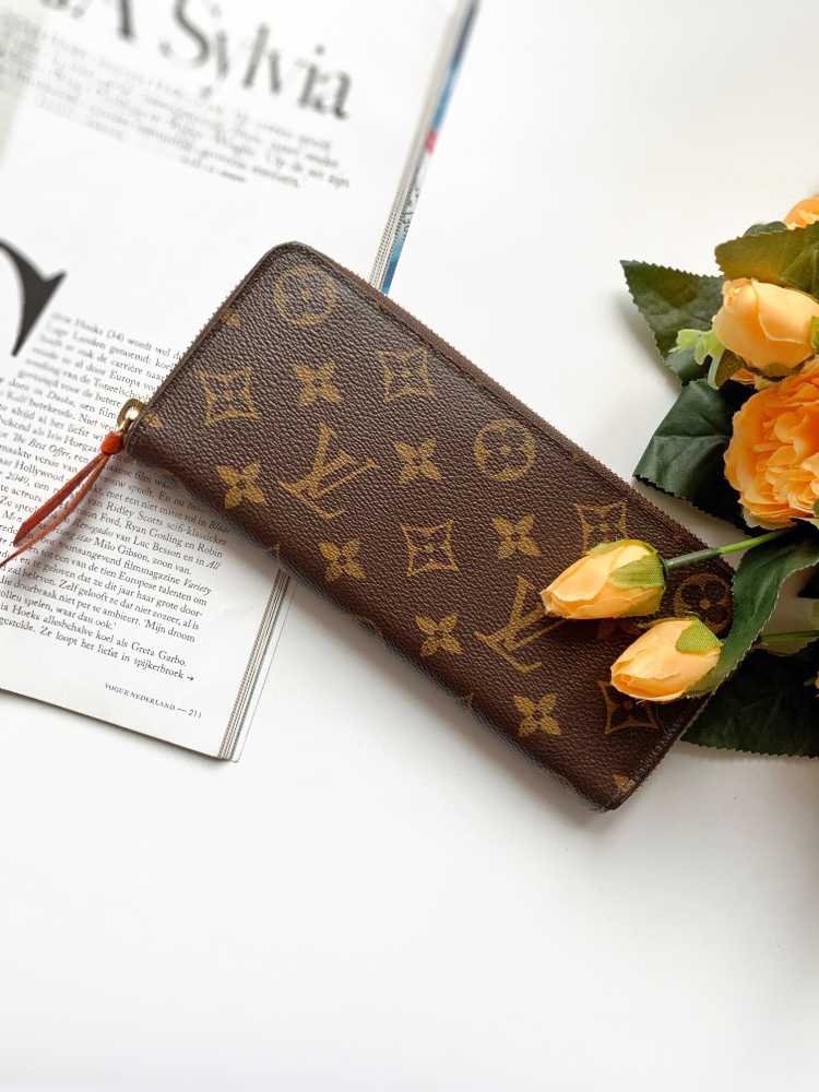 Louis Vuitton Monogram Canvas Clémence Wallet, myGemma