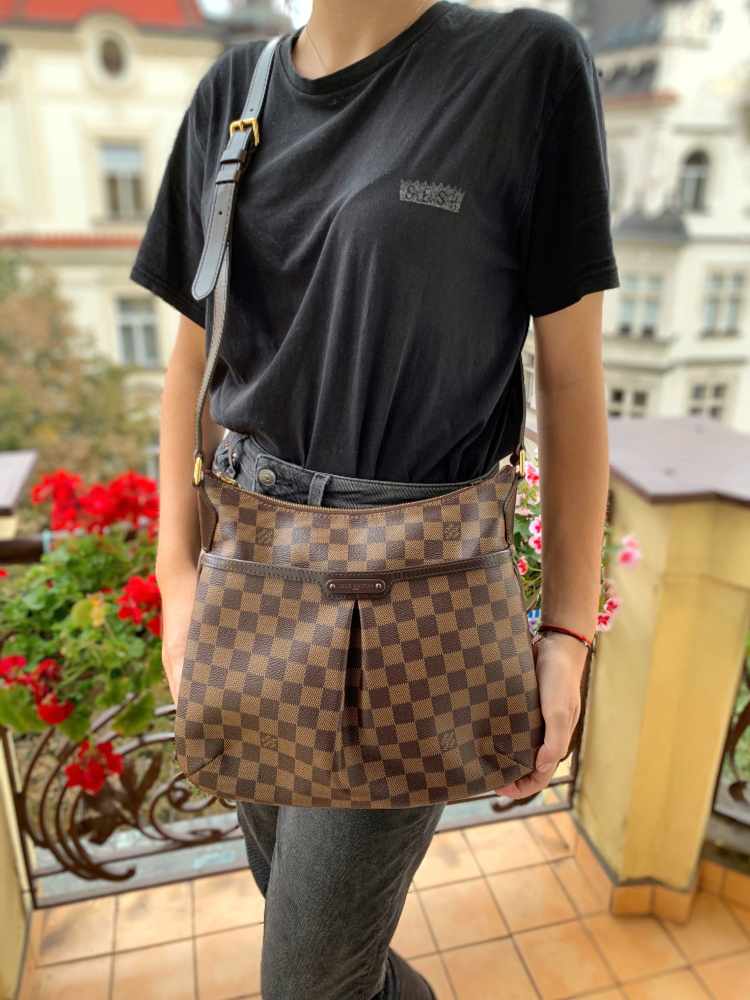 LOUIS VUITTON Bloomsbury PM Bag in Damier Ebene