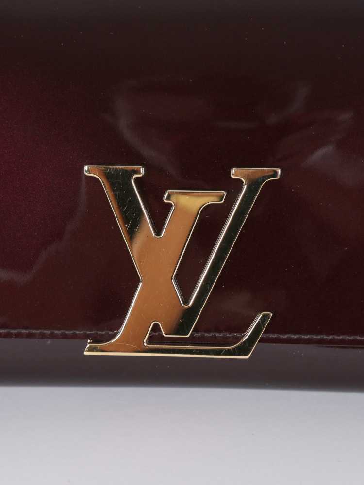 Replica Louis Vuitton M94425 Chain Louise GM Monogram Vernis For Sale