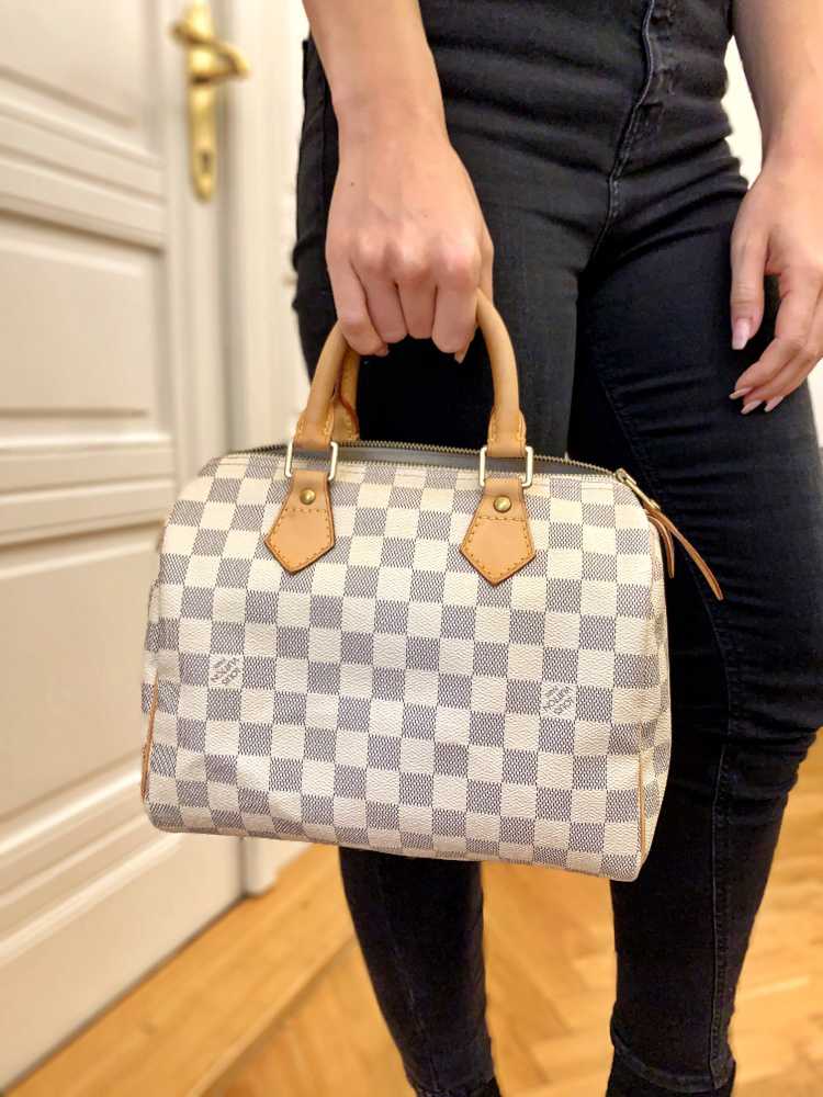 Louis Vuitton - Speedy 25 Damier Azur Canvas