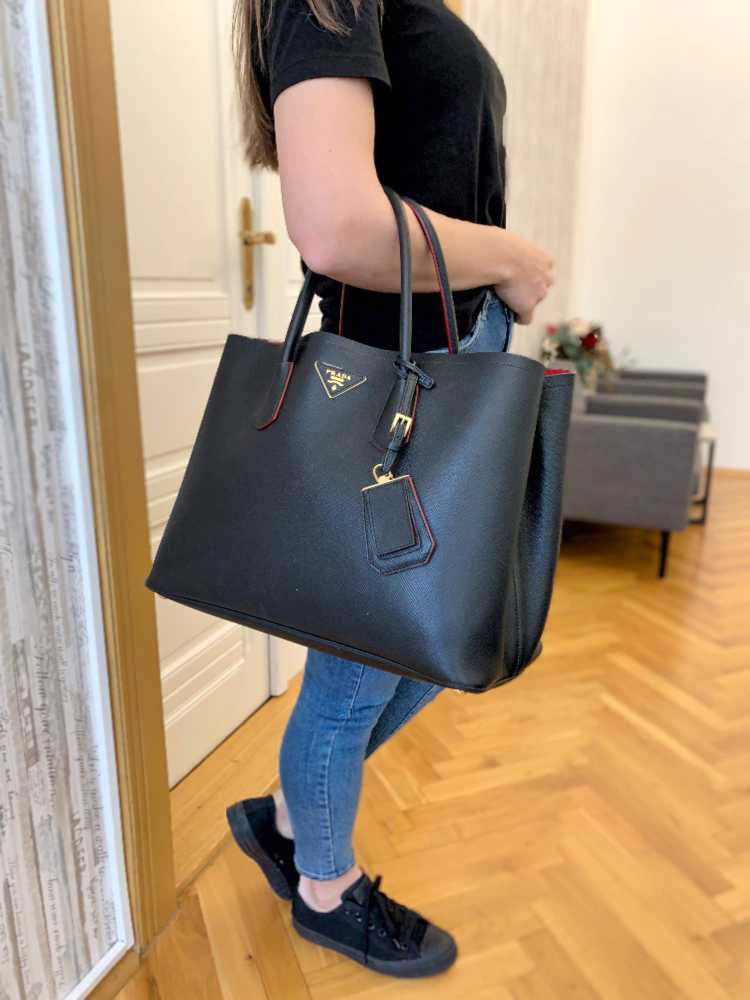 prada large saffiano tote