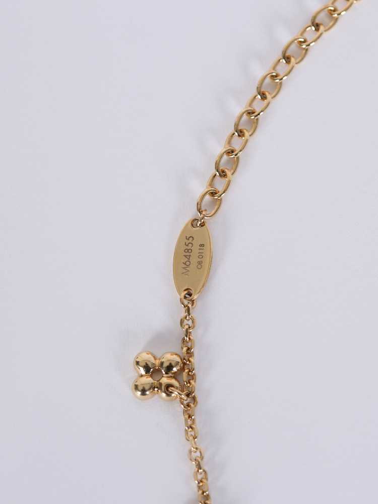 Louis Vuitton Blooming Supple Necklace Gold Metal