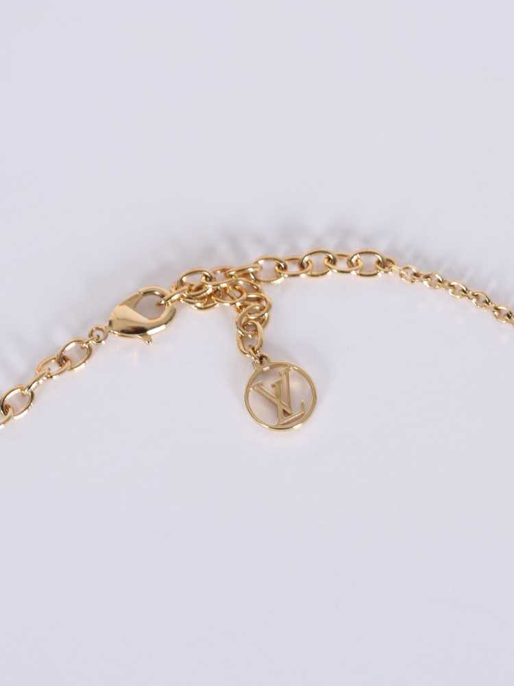 LOUIS VUITTON Blooming Supple Necklace Gold 1254657