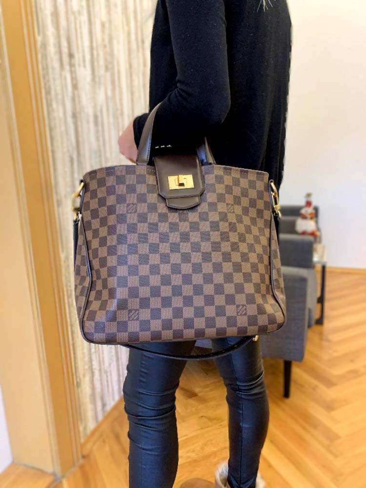 BrandBeSure - Louis Vuitton Damier Ebene Cabas Rosebery