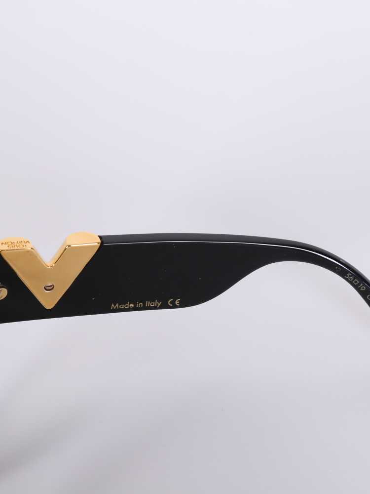 Louis Vuitton My Fair Lady Z0902W Black Designer Women's Sunglasses –