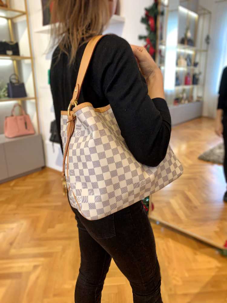 Louis Vuitton - Delightful PM Damier Azur Canvas