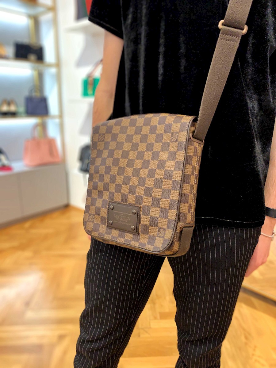 bag damier ebene brooklyn