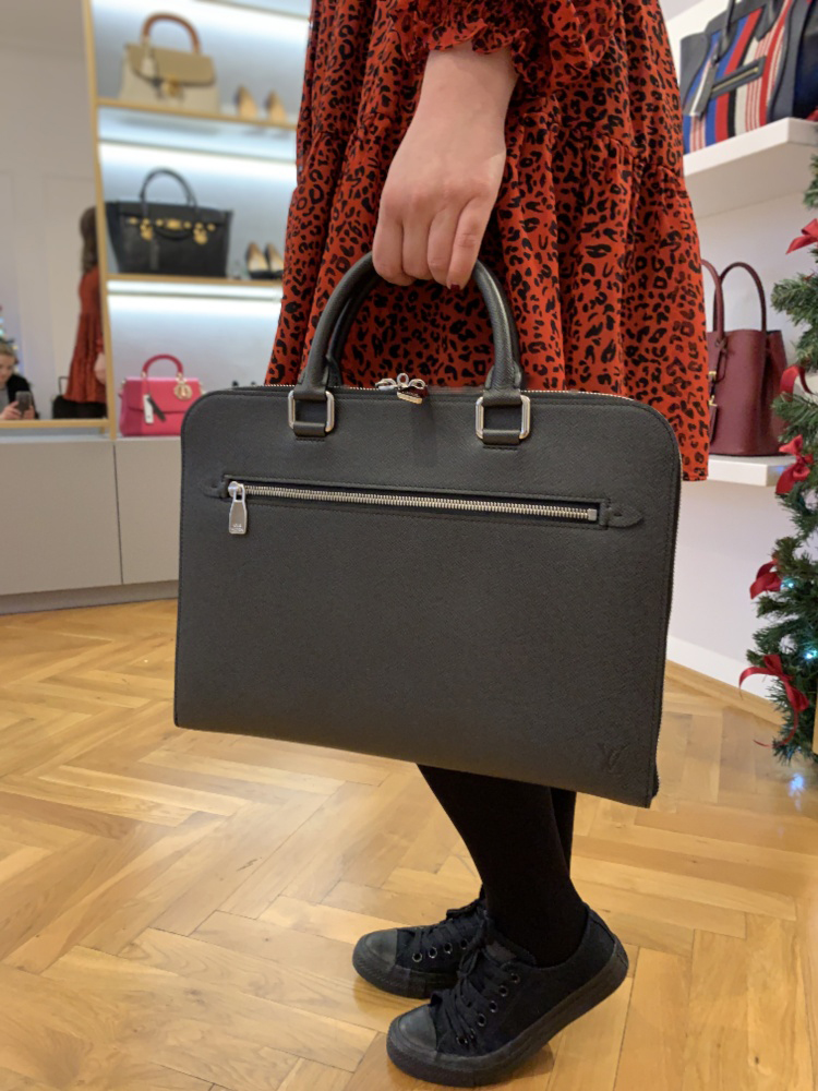Louis Vuitton - PDB Slim Taiga Briefcase Ardoise