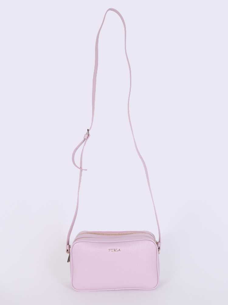 Leather crossbody bag Furla Pink in Leather - 32711885