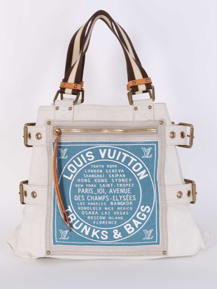 Louis Vuitton - Blue Globe Shopper Cabas Bag | www.luxurybags.eu