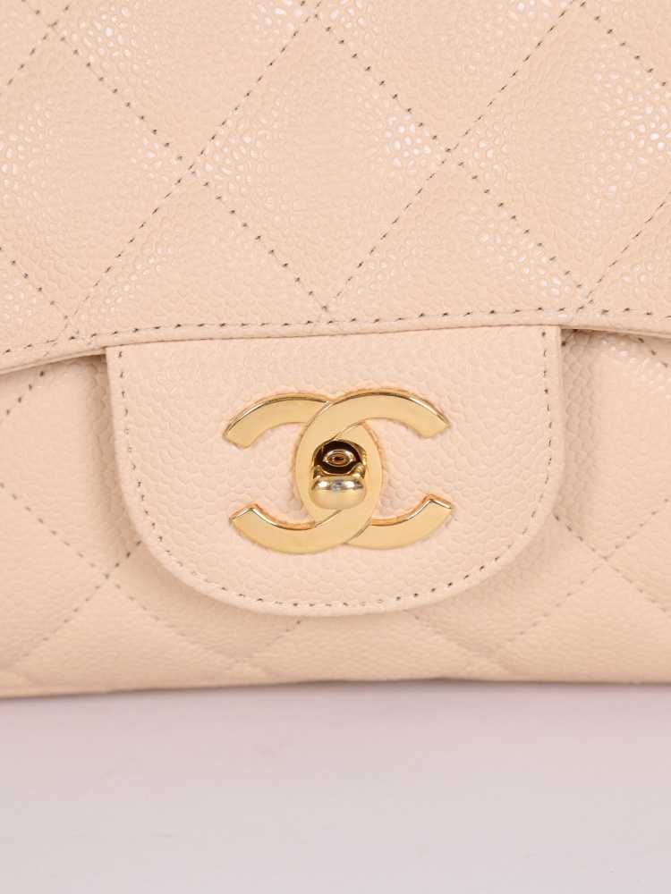 Chanel // Beige Caviar Jumbo Flap Bag – VSP Consignment