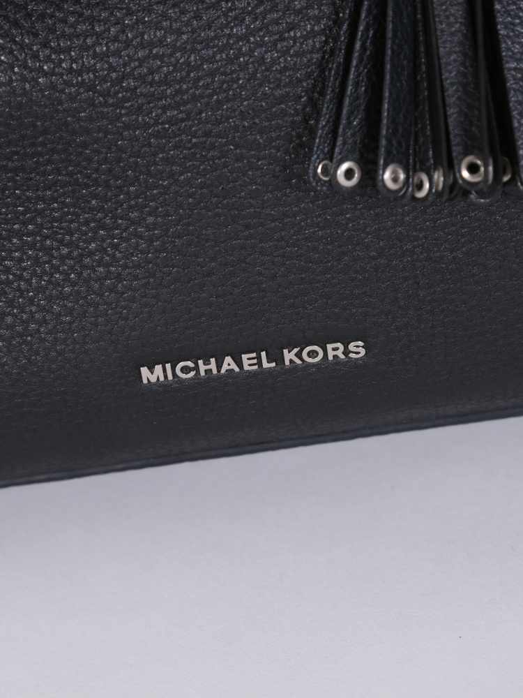 Michael Kors - Brooklyn Large Leather Tote Black | www.luxurybags.eu