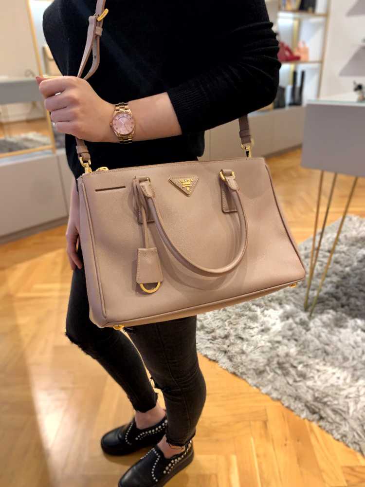 small saffiano satchel