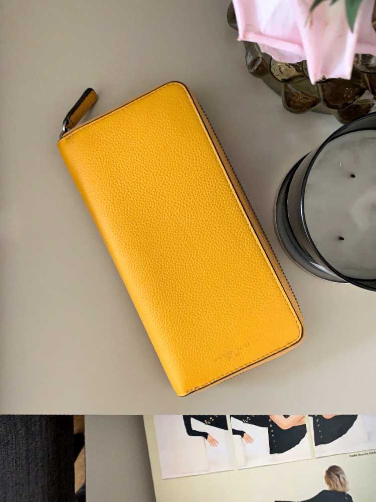 michael kors pebbled leather wallet
