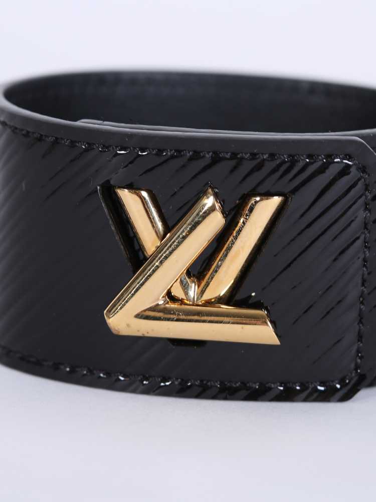 Louis Vuitton Silver Epi Leather Twist It Wrap Bracelet Louis Vuitton