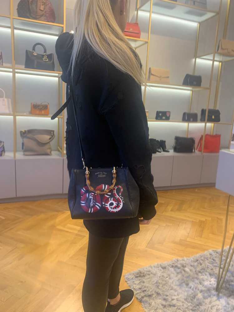 Gucci kingsnake bag on sale