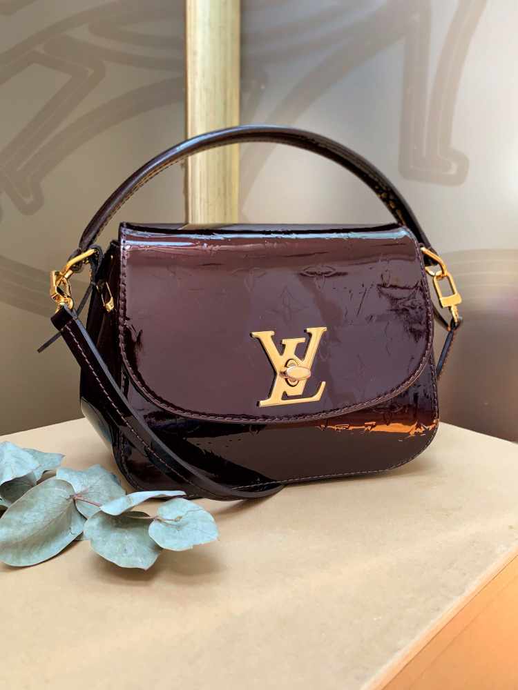 Louis Vuitton Amarante Monogram Vernis Pasadena Bag Louis Vuitton