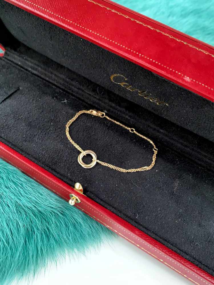 Cartier trinity top chain bracelet