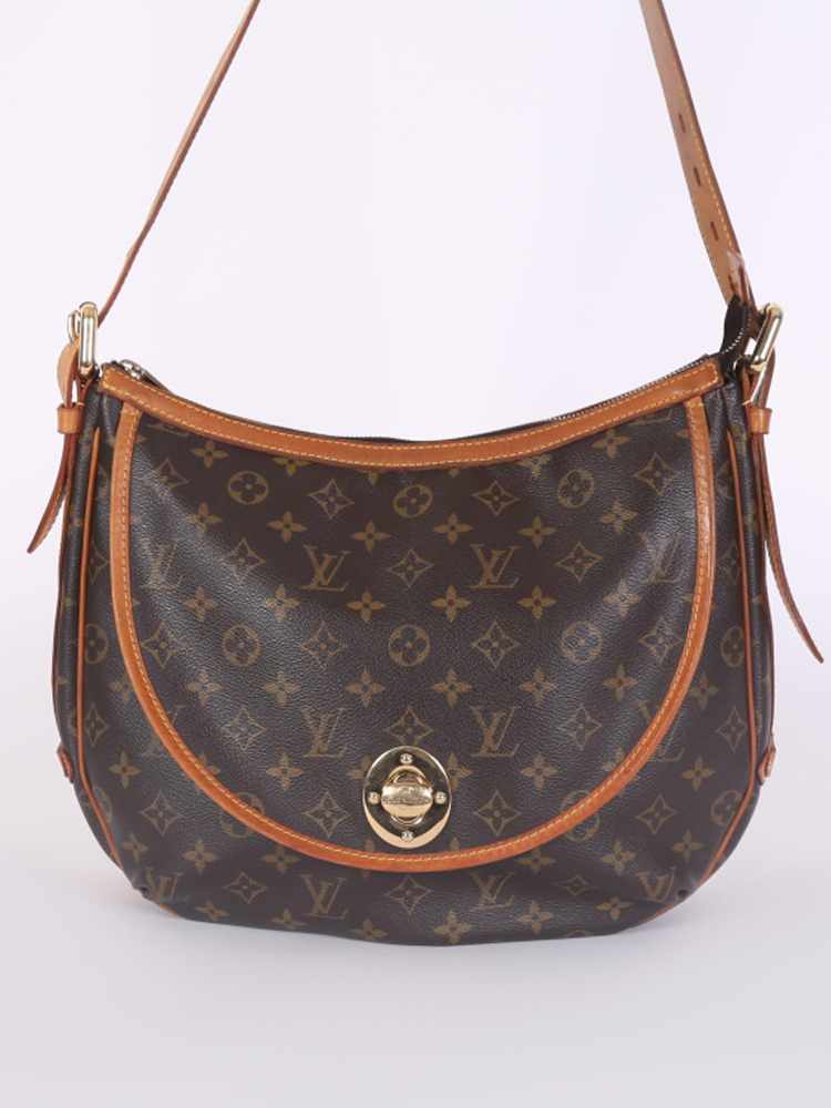 Louis Vuitton, Bags, Louis Vuitton Tulum Monogram Canvas Gm Brown Large  Shoulder Bag Messenger