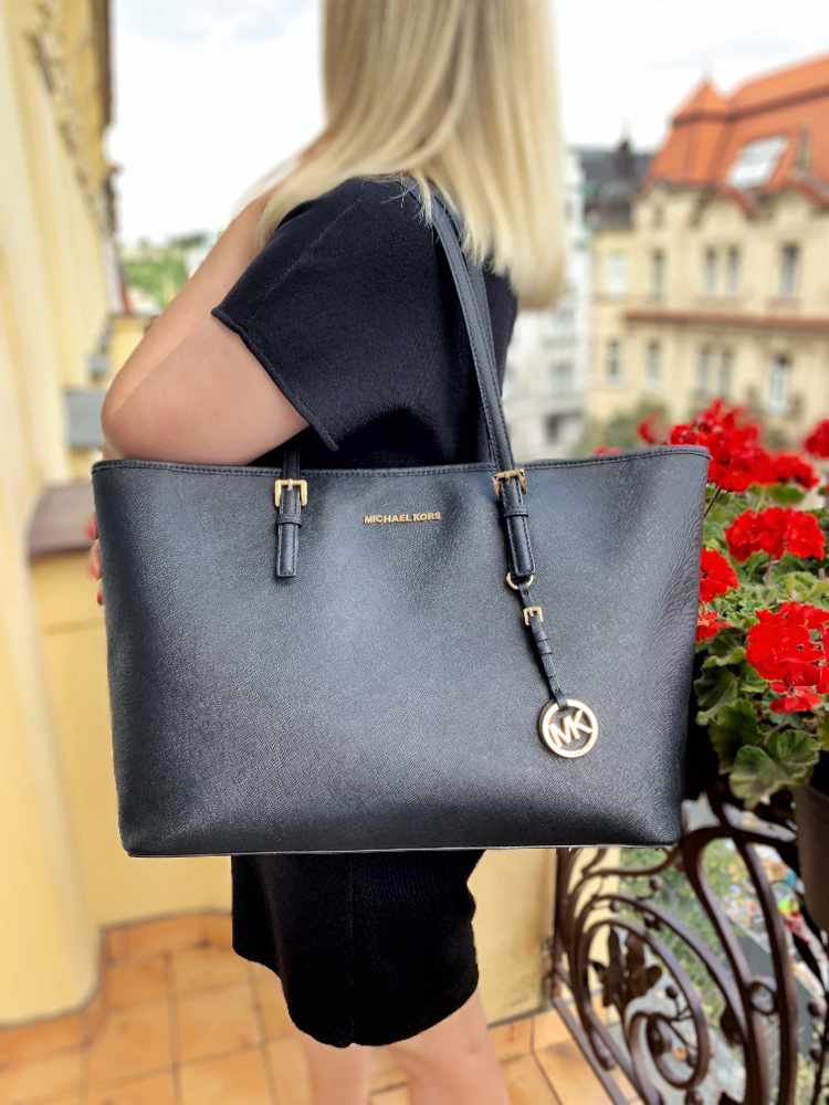 Michael Kors Jet Set Saffiano Leather Tote