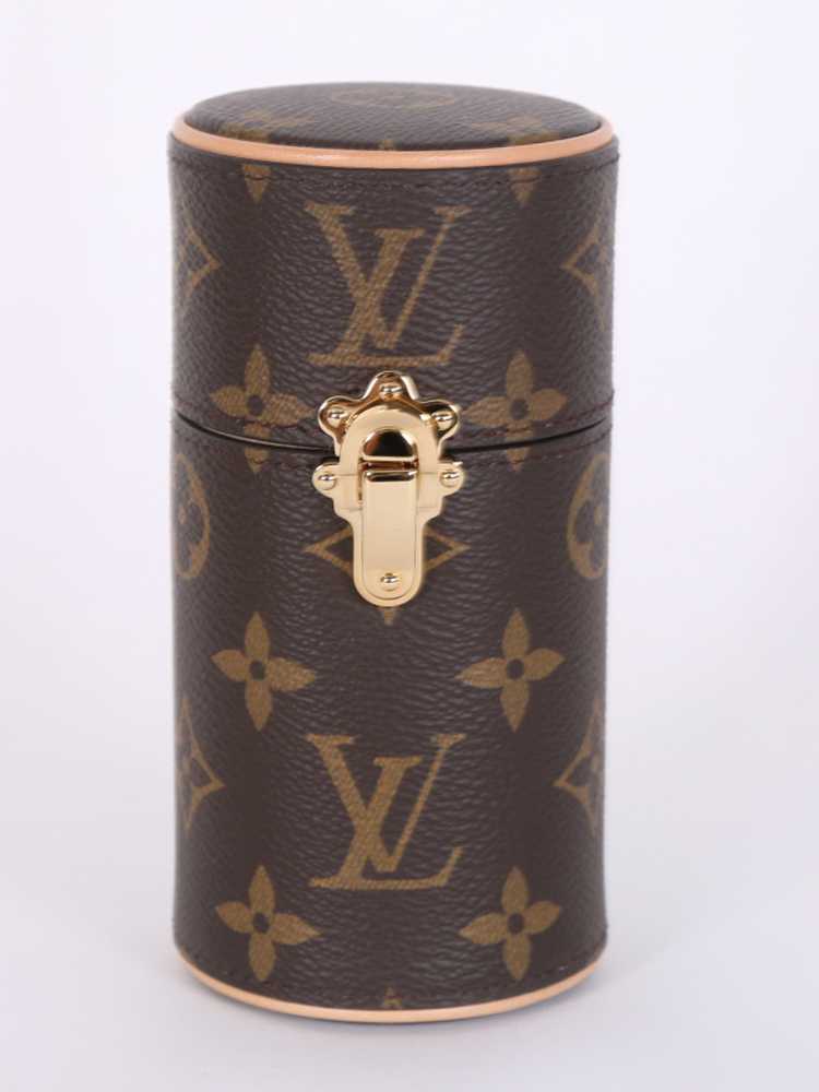 Louis Vuitton Perfume Travel Case Monogram Canvas 100ML Black 176183207