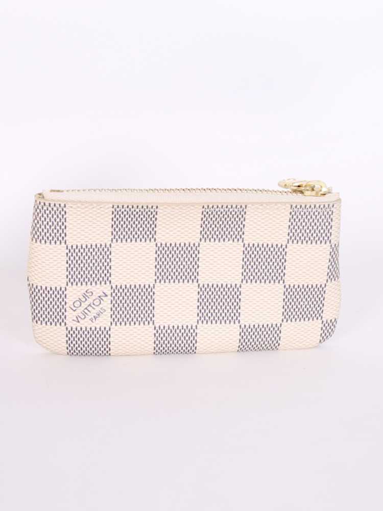 Authentic Louis Vuitton Damier Azur Canvas Key Pouch – Paris