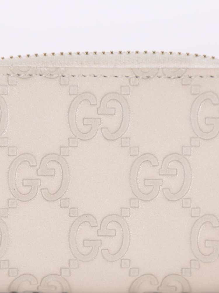 Gucci - Guccissima Leather Zippy Coin Purse Ivory