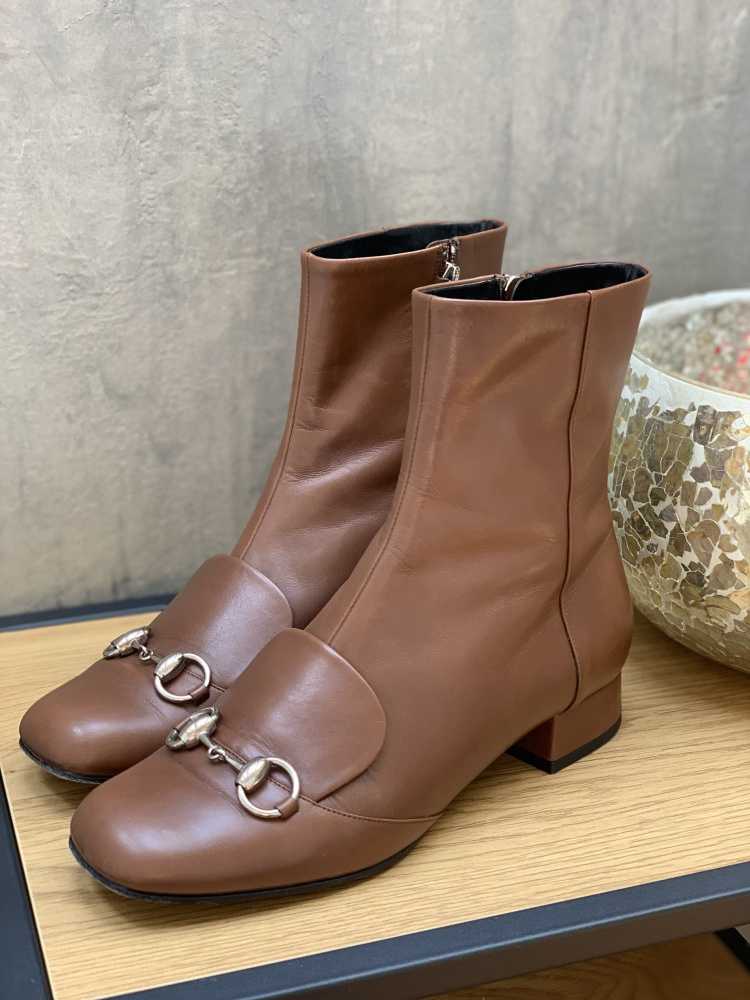 Men's ankle boot with Horsebit