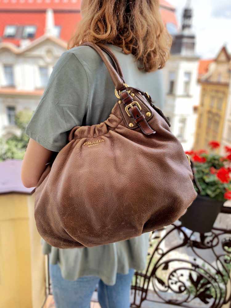 Prada Shoulder Bag in Brown