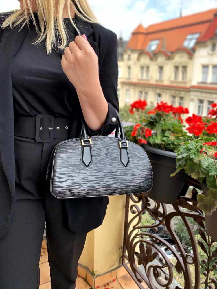 Louis Vuitton Black Epi Leather Jasmin Bag