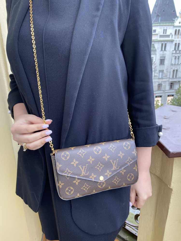 LOUIS VUITTON | VERNIS POCHETTE FELICIE | PINK