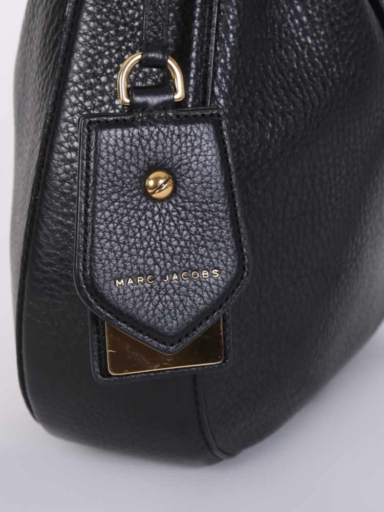 Marc Jacobs - Recruit Leather Hobo Bag Black