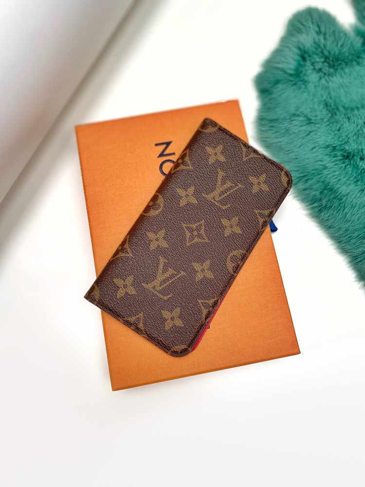 Louis Vuitton Monogram Canvas iPhone XS Max Folio Louis Vuitton