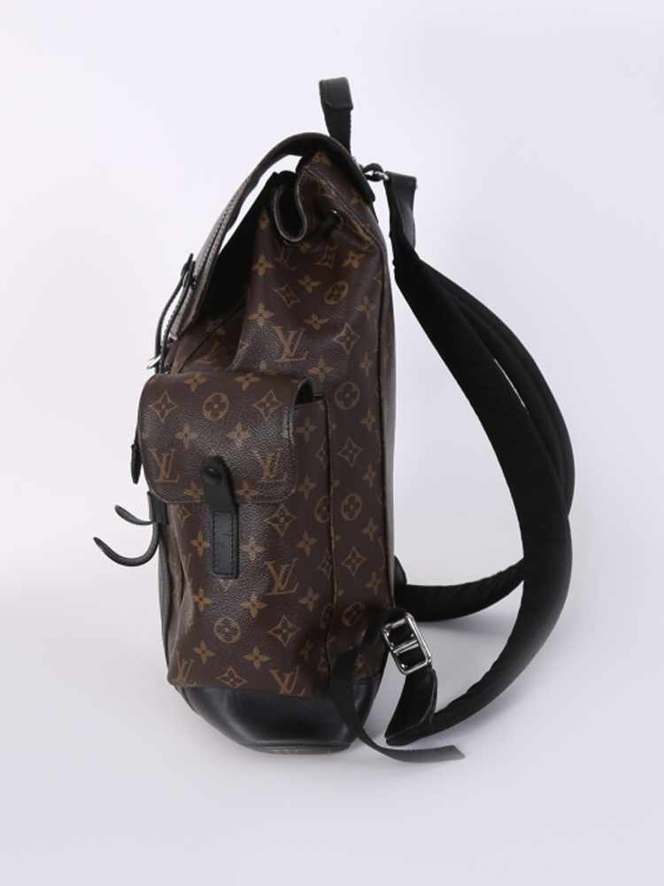 Louis Vuitton Monogram Macassar Christopher Backpack