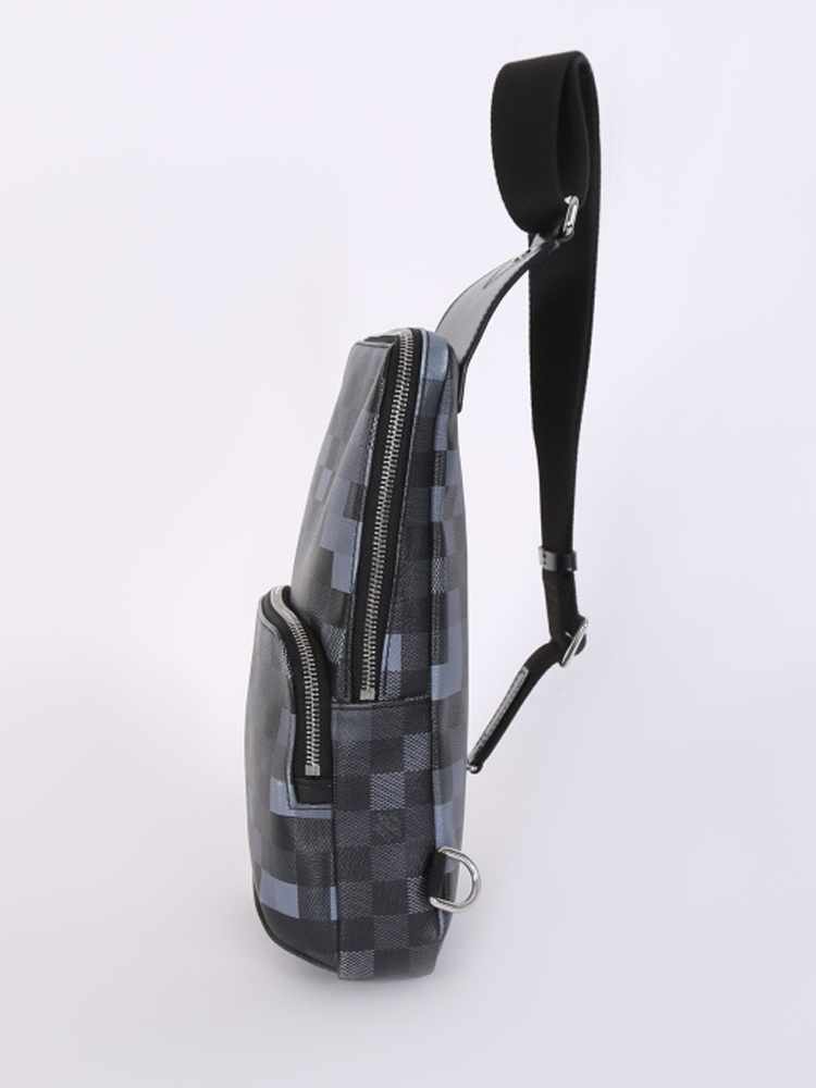 Louis Vuitton Sling Bag Avenue Damier Graphite Pixel Gray in Coated Canvas  with Silver-tone - US