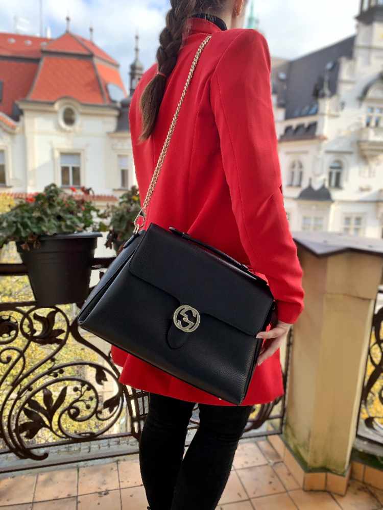 Gucci Interlocking Top Handle Bag