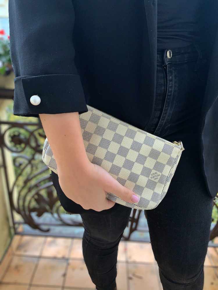 Louis Vuitton - Pochette Accessories Damier Azur Canvas