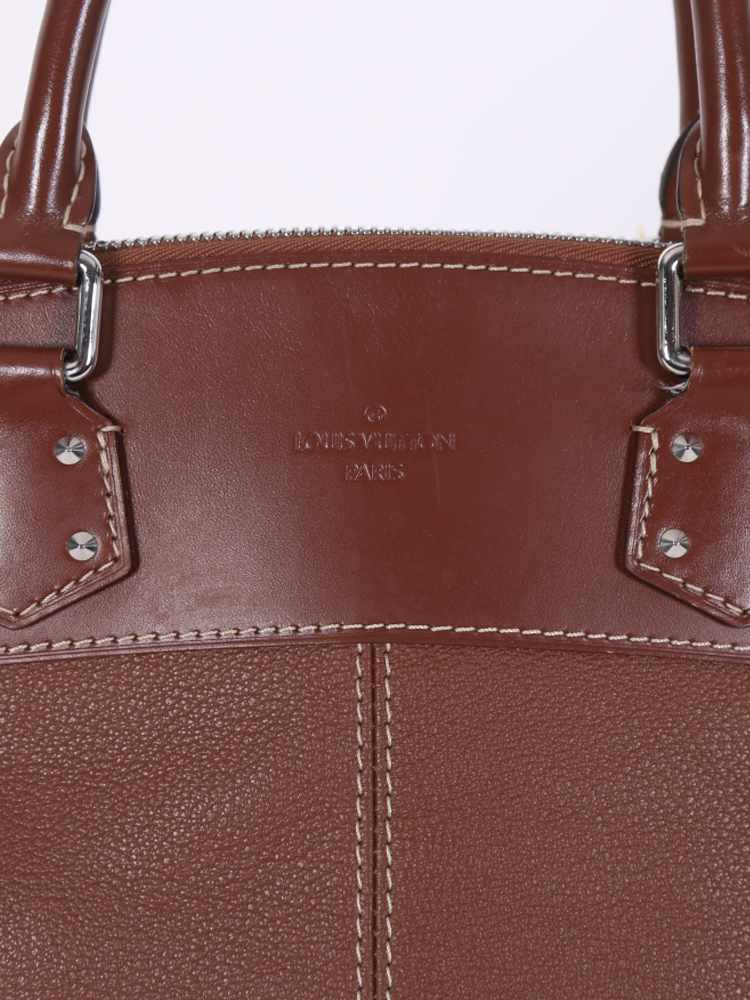 LOUIS VUITTON Suhali Lockit PM Hand Bag Silver M95541 LV Auth 22152 Silvery  Cloth ref.334290 - Joli Closet