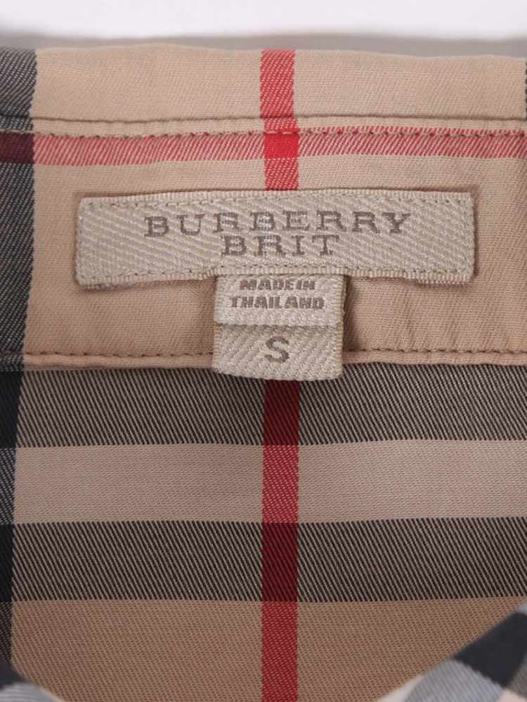 Burberry - Vintage Check Stretch Cotton Twill Shirt S 