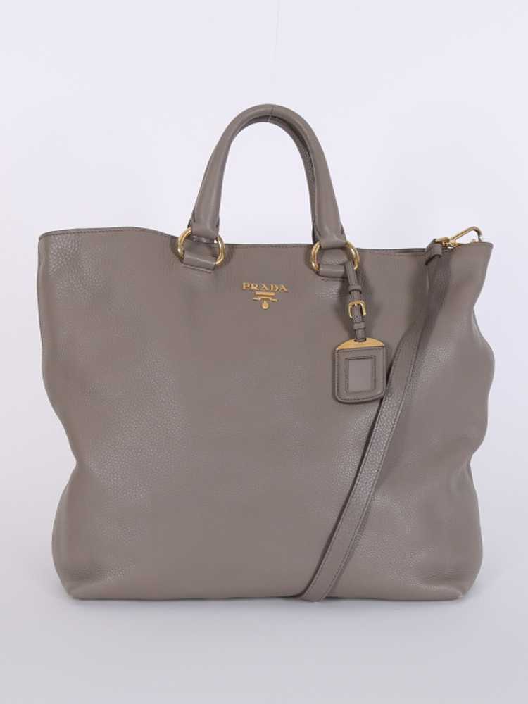 Prada - Vitello Daino Shopping Bag Agrilla