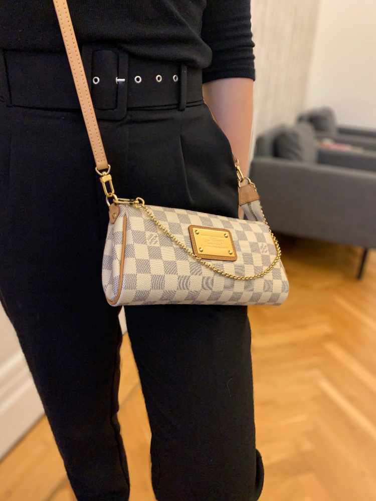 Louis Vuitton - Eva Clutch Damier Azur Canvas