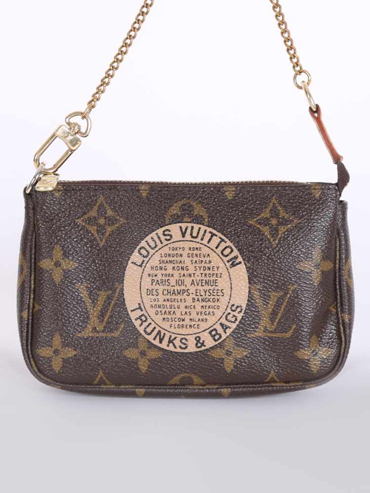 Louis Vuitton Monogram Canvas Trunks & Bags Belt 100 CM Louis Vuitton