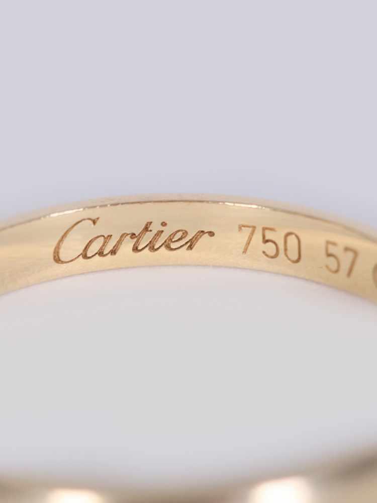 cartier ring 750 57