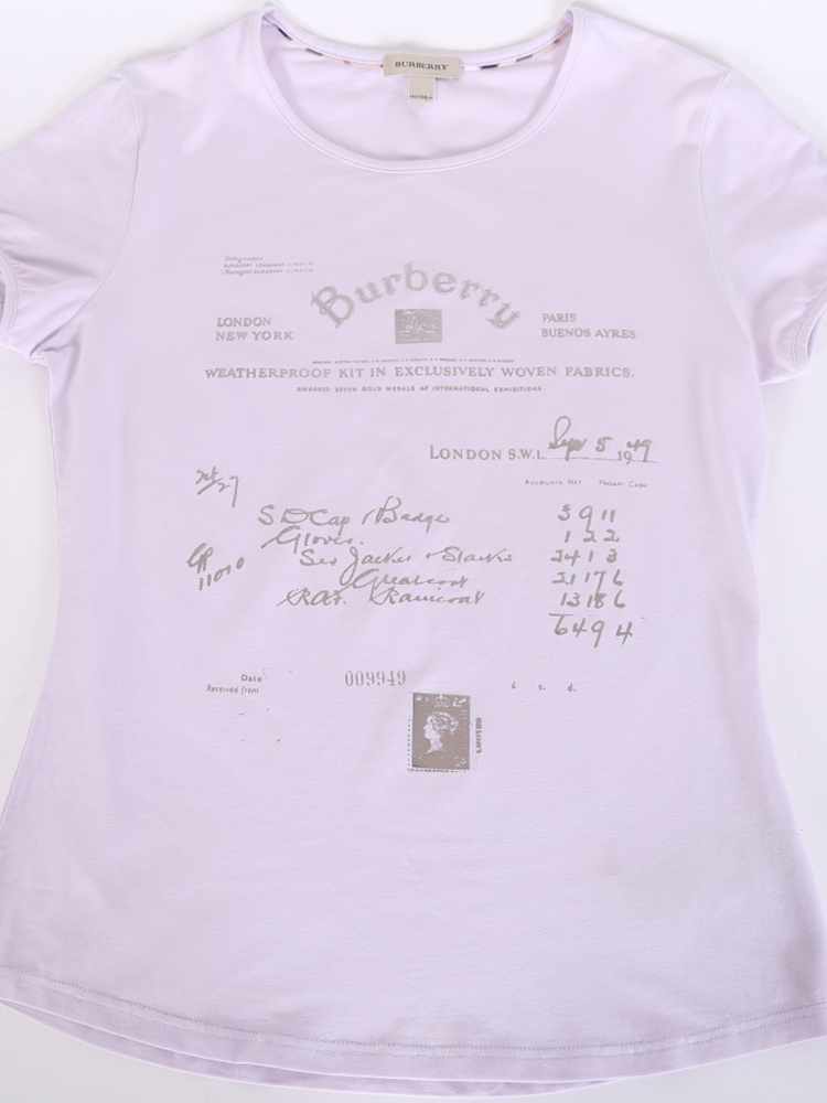 Burberry T Shirt Violet T Shirt White Cardigan Beige Set 14Y 158