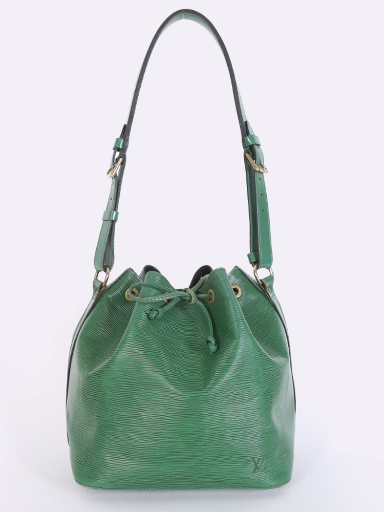 Pre-Owned Louis Vuitton Epi Petit Noe Leather Green India