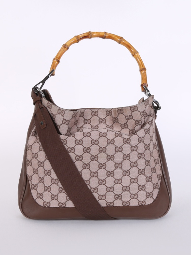 Gucci bag with bamboo handle discount